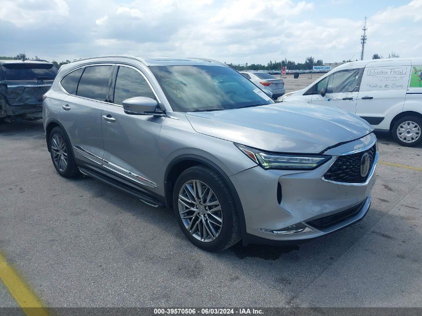 2022 ACURA MDX ADVANCE PACKAGE