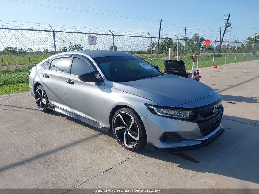 2021 HONDA ACCORD LX