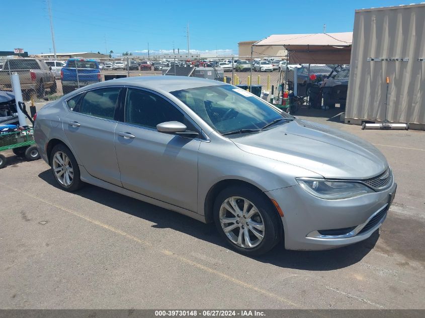 2015 CHRYSLER 200 LIMITED