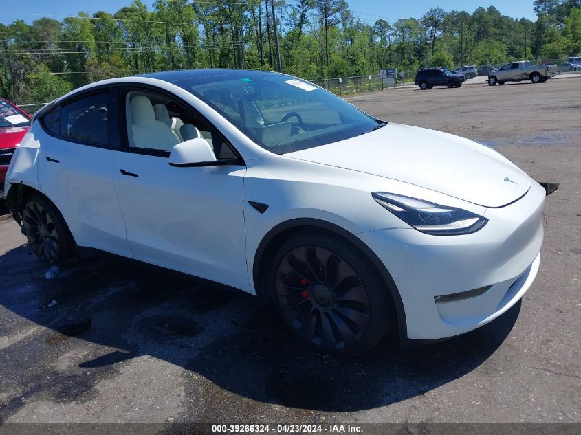 2021 TESLA MODEL Y PERFORMANCE DUAL MOTOR ALL-WHEEL DRIVE