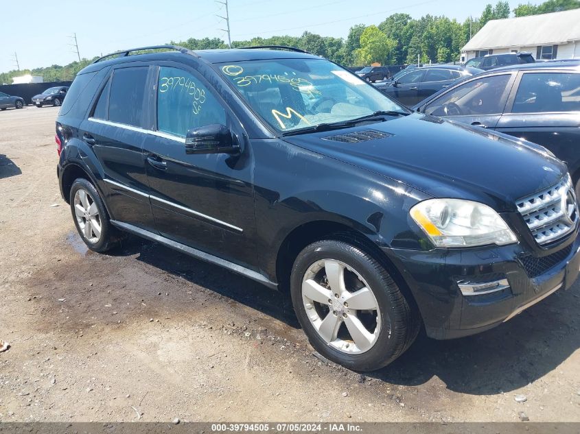 2011 MERCEDES-BENZ ML 350 4MATIC