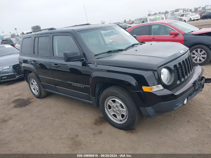 2015 JEEP PATRIOT SPORT