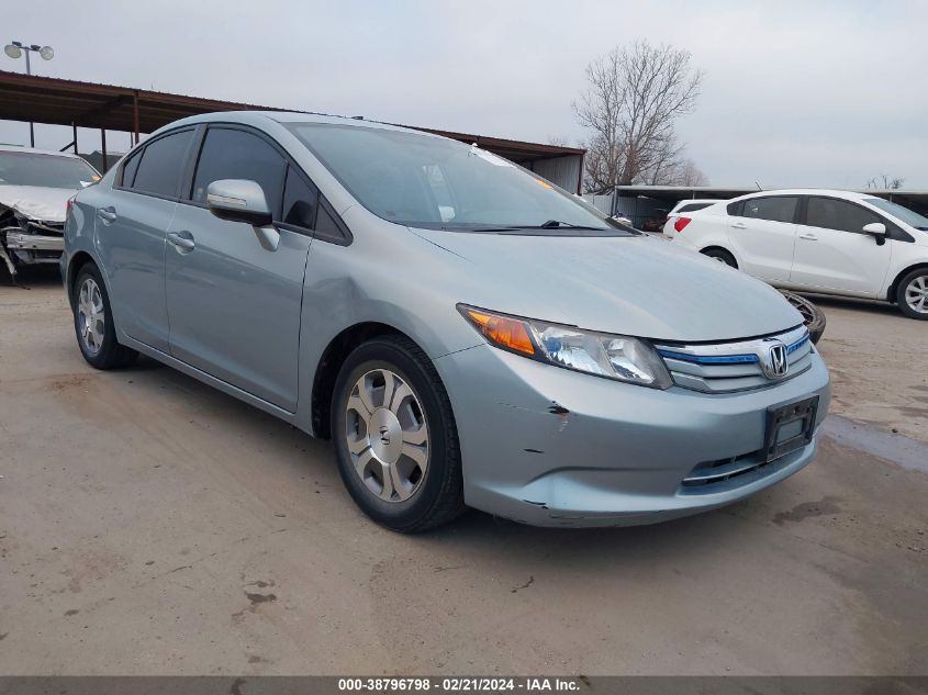 2012 HONDA CIVIC HYBRID