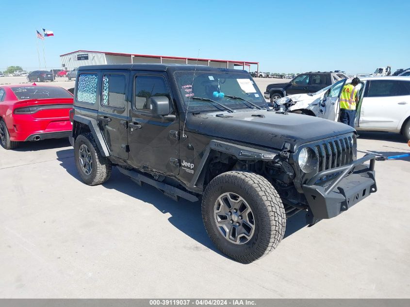 2018 JEEP WRANGLER UNLIMITED SPORT 4X4