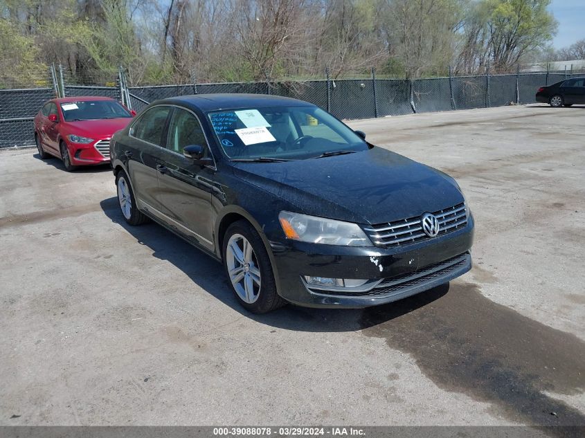 2014 VOLKSWAGEN PASSAT 2.0L TDI SE