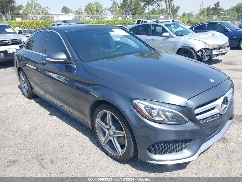 2015 MERCEDES-BENZ C 400 4MATIC