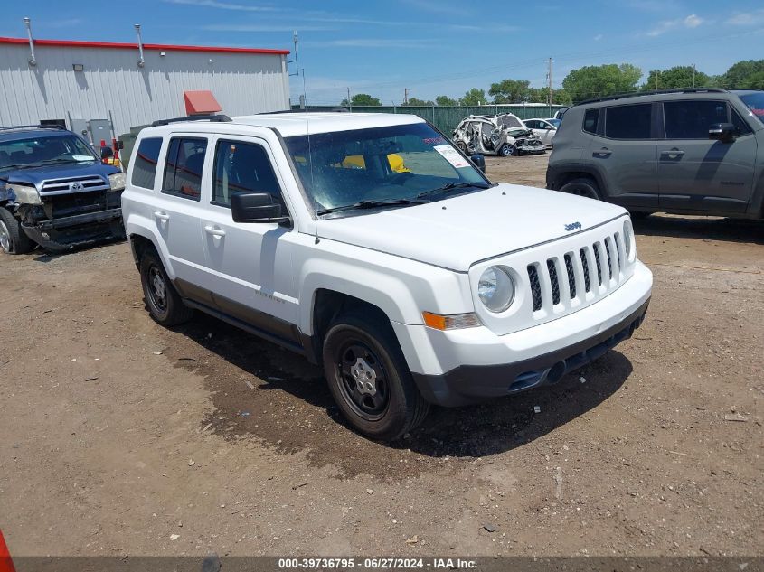 2017 JEEP PATRIOT SPORT FWD