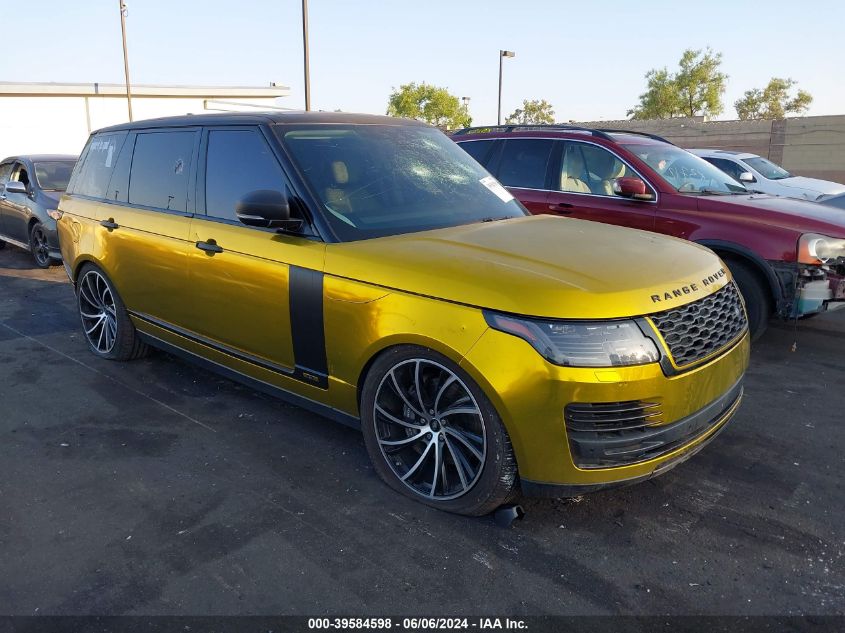 2018 LAND ROVER RANGE ROVER 5.0L V8 SUPERCHARGED