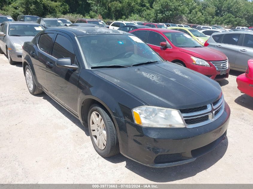 2012 DODGE AVENGER SE