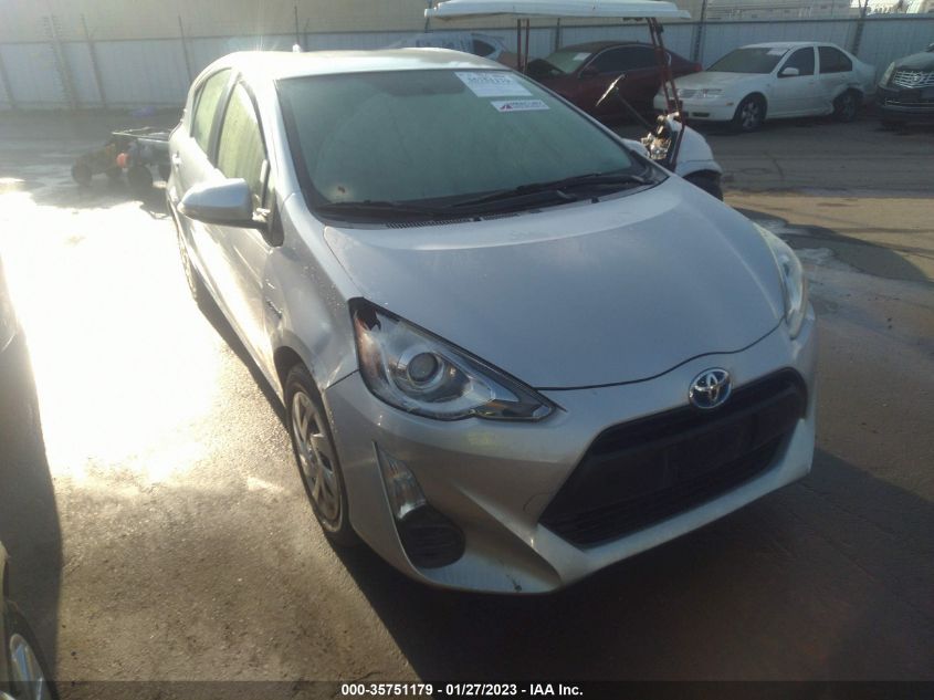 2016 TOYOTA PRIUS C ONE