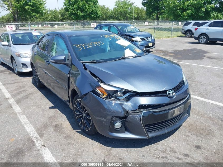 2016 TOYOTA COROLLA S PLUS