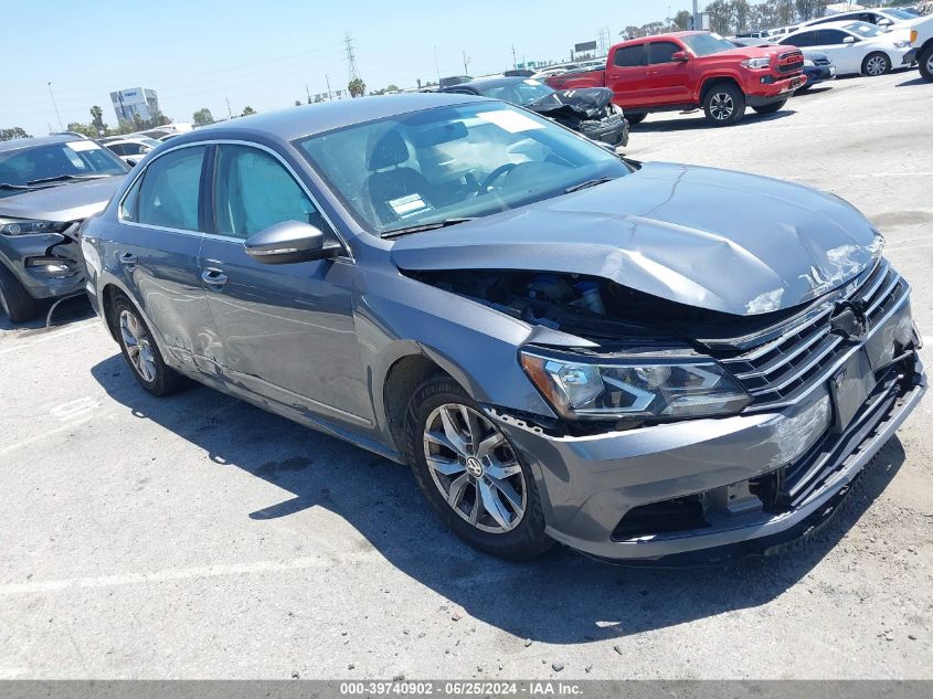 2017 VOLKSWAGEN PASSAT 1.8T S