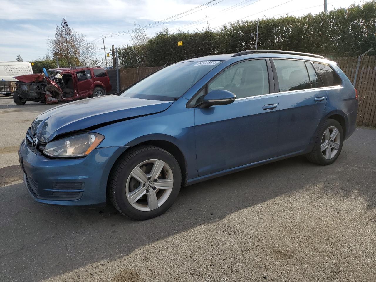 2015 VOLKSWAGEN GOLF SPORTWAGEN TDI S