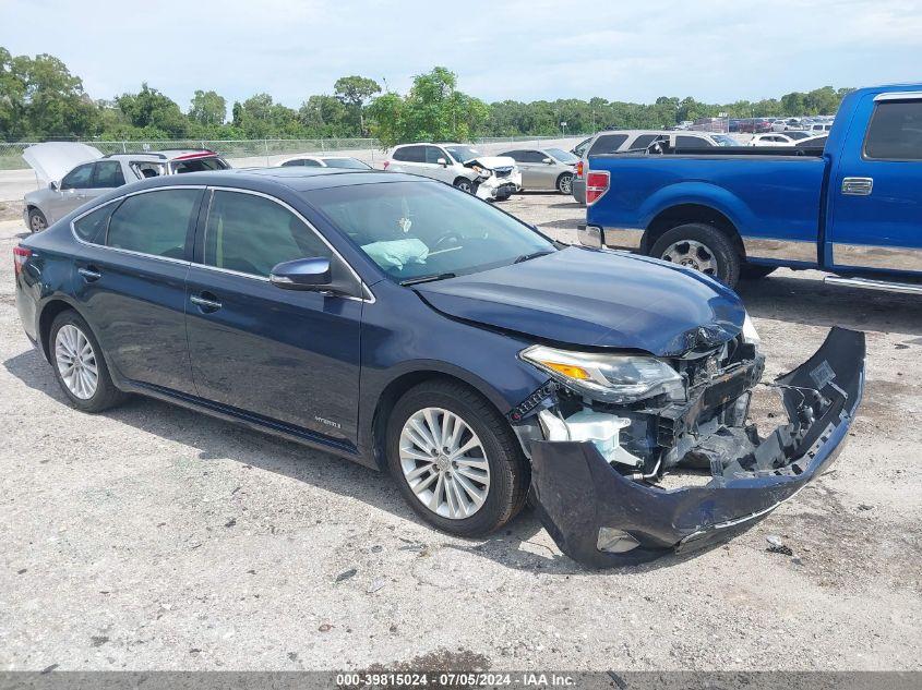 2015 TOYOTA AVALON HYBRID XLE TOURING