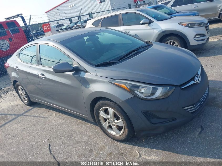 2014 HYUNDAI ELANTRA SE