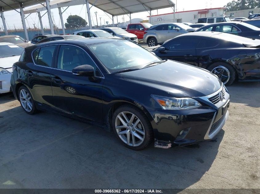 2015 LEXUS CT 200H