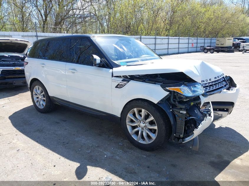 2016 LAND ROVER RANGE ROVER SPORT 3.0L V6 SUPERCHARGED HSE