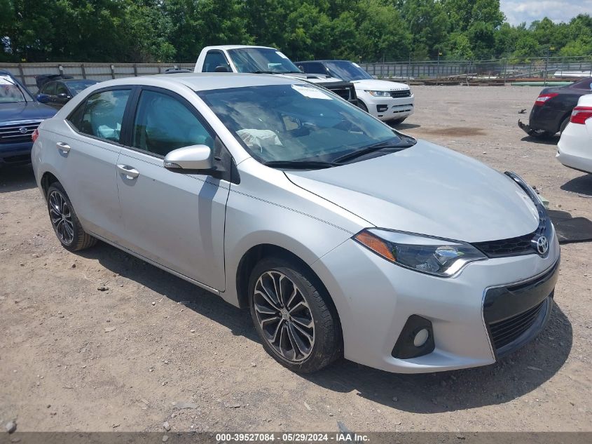 2015 TOYOTA COROLLA S PLUS