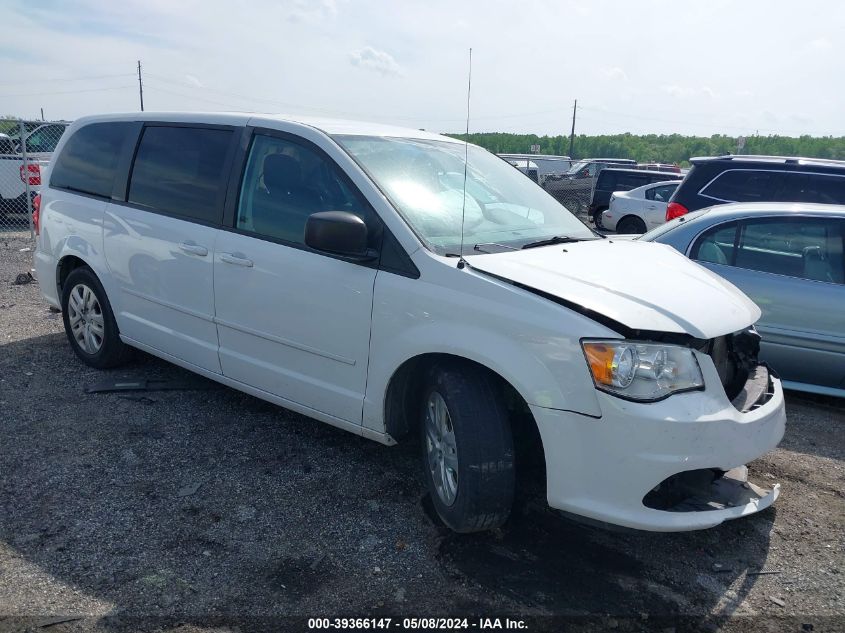 2016 DODGE GRAND CARAVAN SE