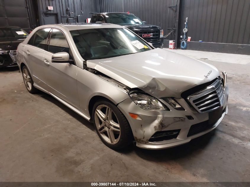 2013 MERCEDES-BENZ E 350 4MATIC