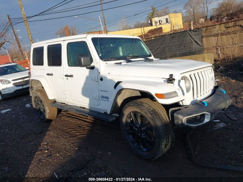 2023 JEEP WRANGLER 4XE SAHARA 4X4