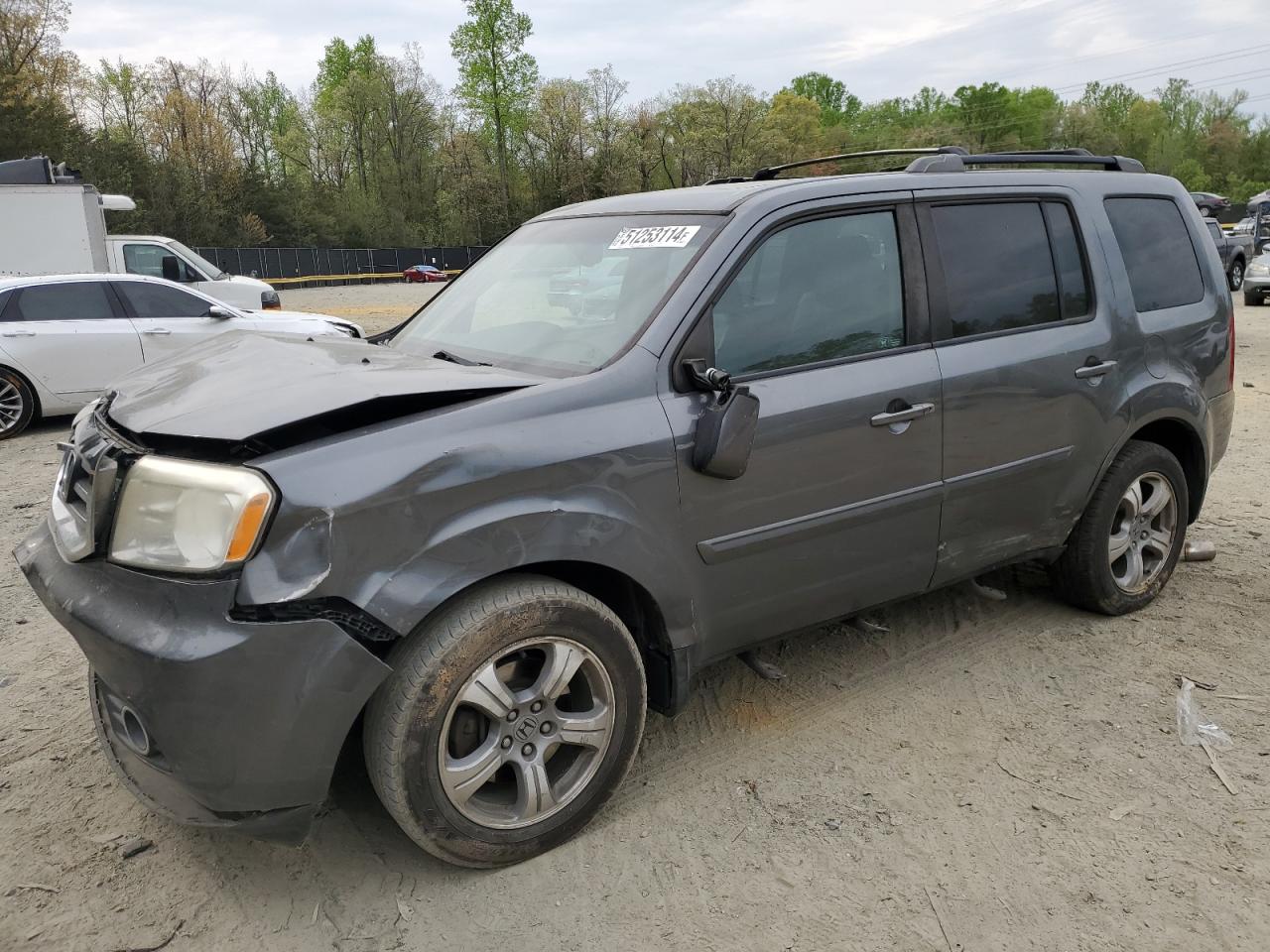 2012 HONDA PILOT EXLN