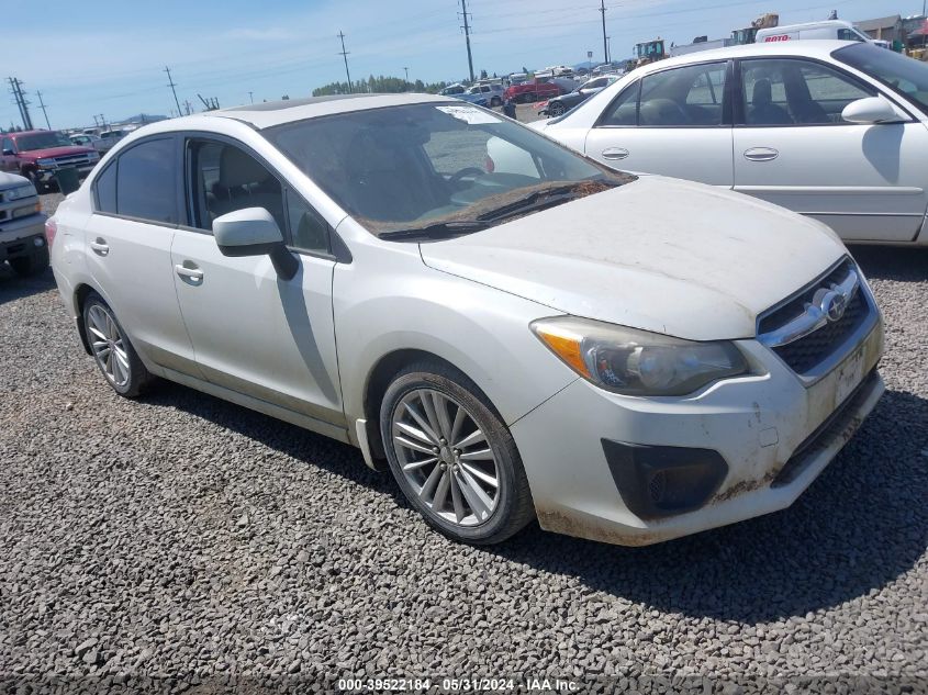 2012 SUBARU IMPREZA 2.0I PREMIUM