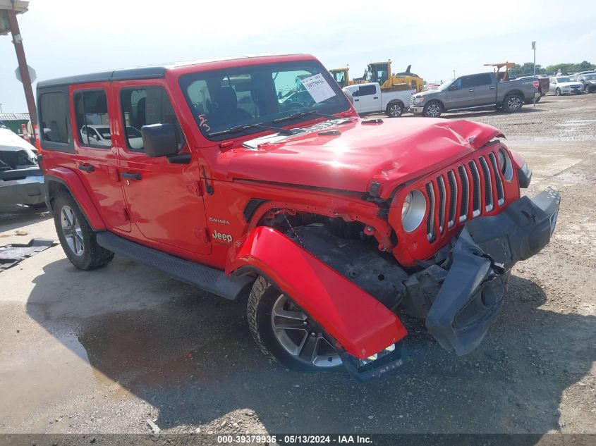 2019 JEEP WRANGLER UNLIMITED SAHARA 4X4