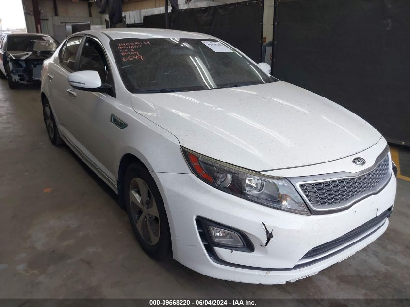 2016 KIA OPTIMA HYBRID