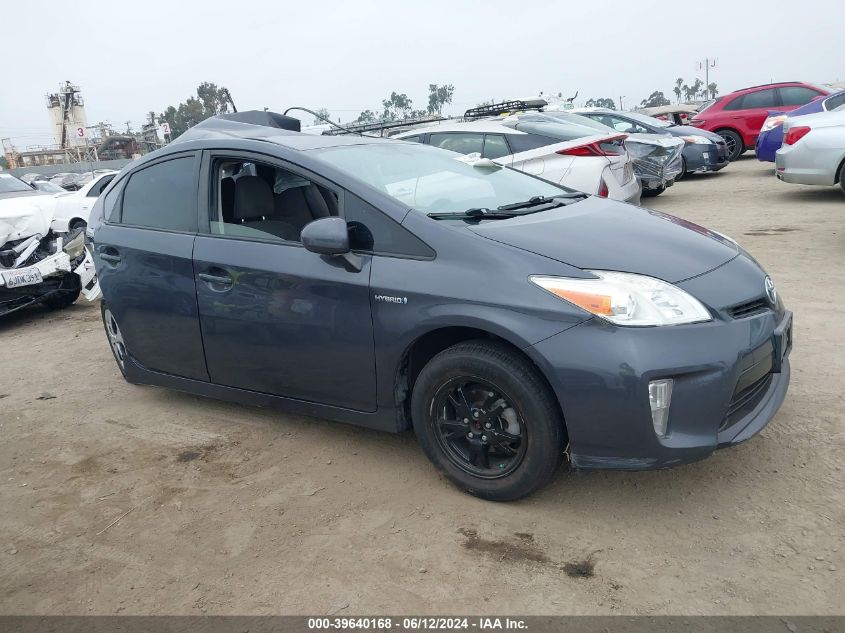 2015 TOYOTA PRIUS THREE