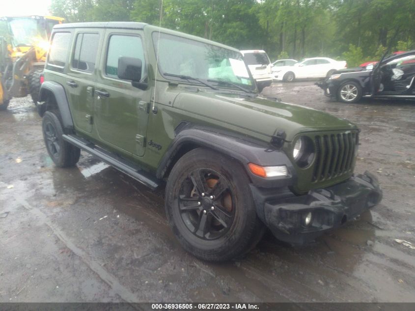 2021 JEEP WRANGLER UNLIMITED SPORT ALTITUDE 4X4