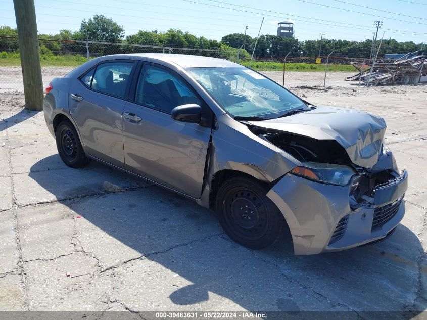 2015 TOYOTA COROLLA LE