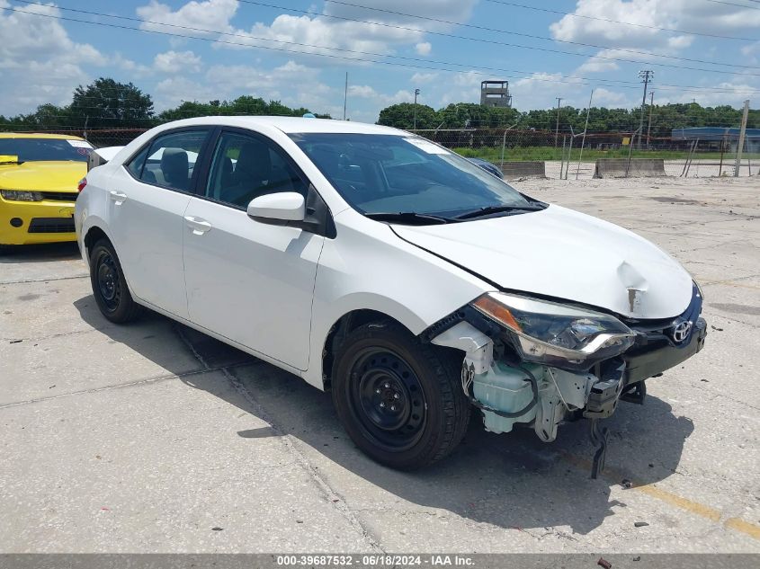 2014 TOYOTA COROLLA LE