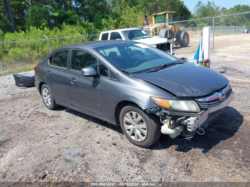 2012 HONDA CIVIC LX