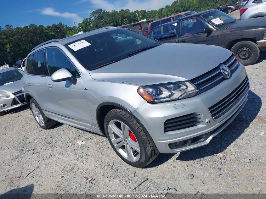 2014 VOLKSWAGEN TOUAREG TDI R-LINE