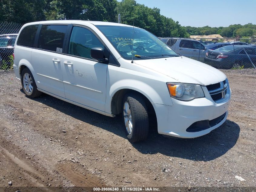 2016 DODGE GRAND CARAVAN SE