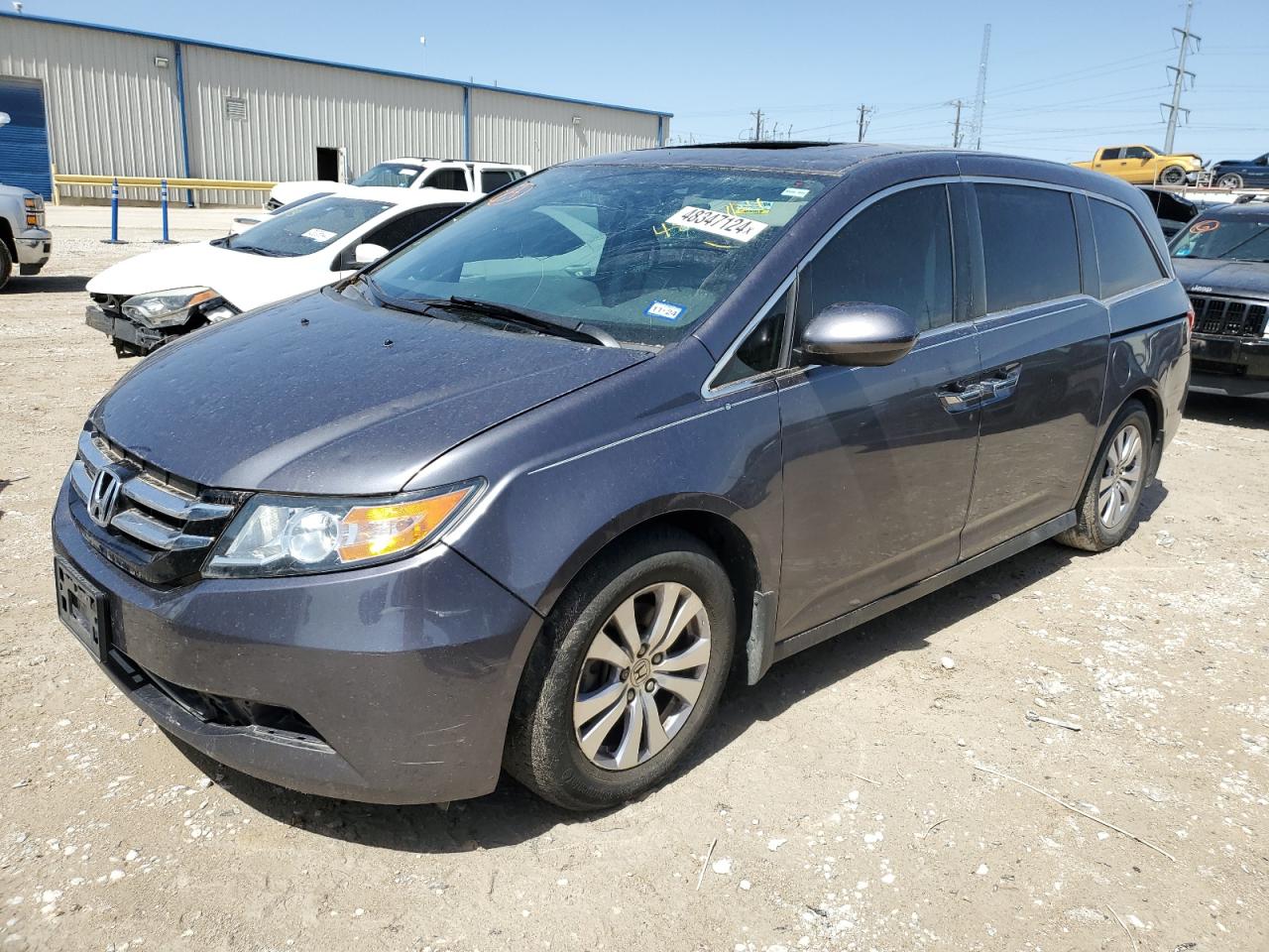 2016 HONDA ODYSSEY EXL