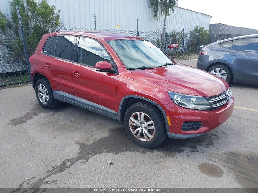 2014 VOLKSWAGEN TIGUAN S