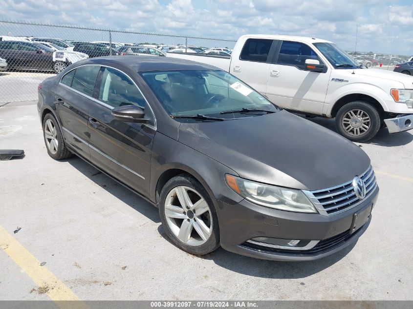 2013 VOLKSWAGEN CC 2.0T SPORT