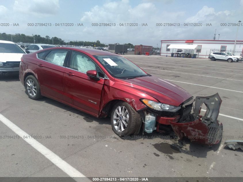 2017 FORD FUSION HYBRID SE