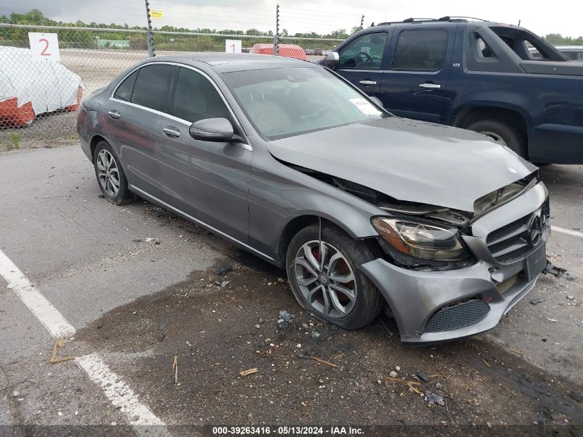 2016 MERCEDES-BENZ C 300 4MATIC/LUXURY 4MATIC/SPORT 4MATIC