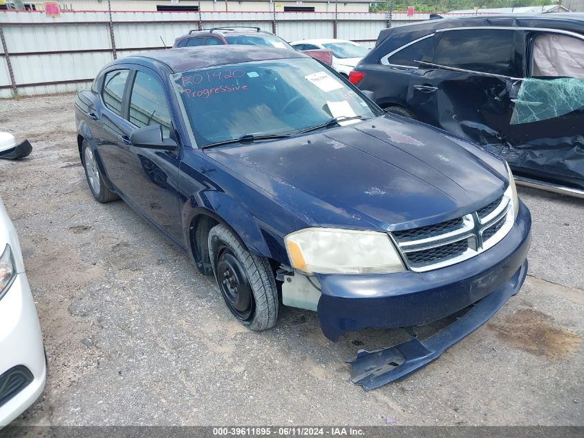 2013 DODGE AVENGER SE