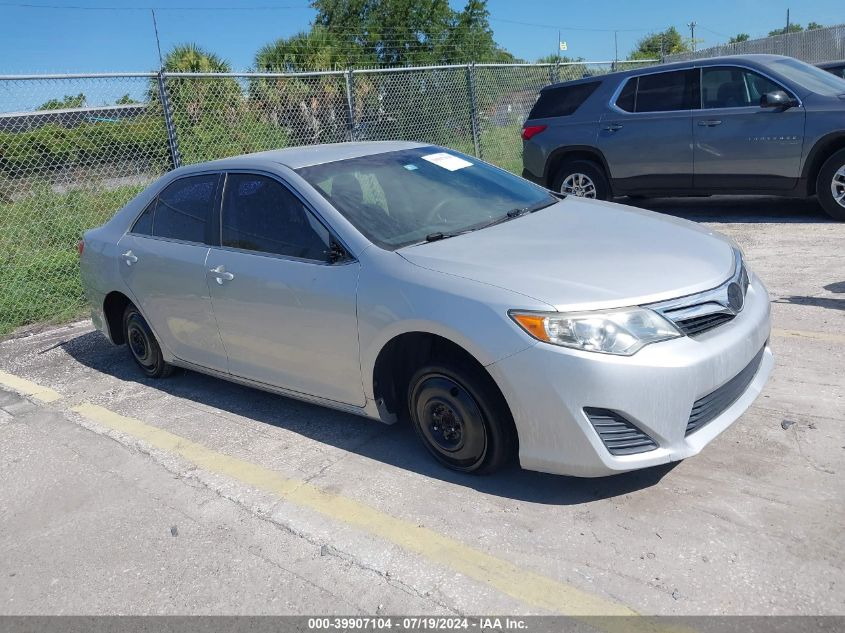 2012 TOYOTA CAMRY LE