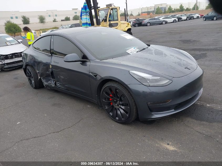 2023 TESLA MODEL 3 PERFORMANCE DUAL MOTOR ALL-WHEEL DRIVE