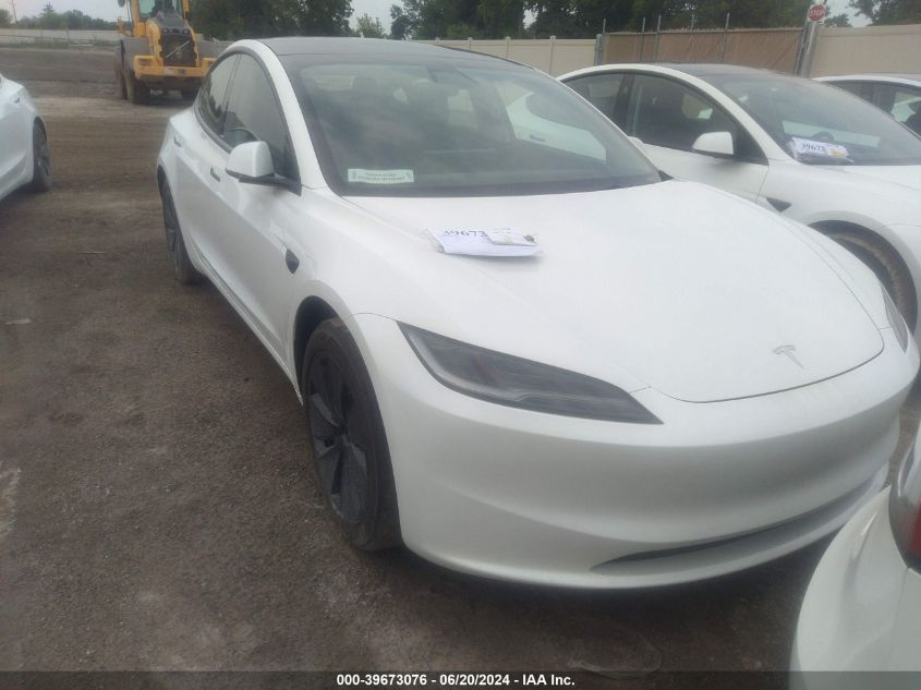 2024 TESLA MODEL 3