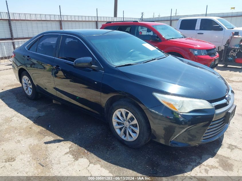 2016 TOYOTA CAMRY LE