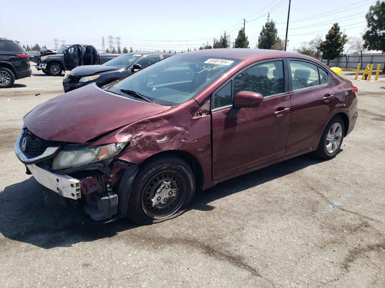 2014 HONDA CIVIC LX