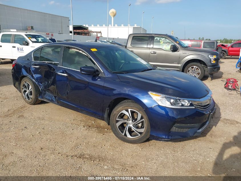 2017 HONDA ACCORD LX