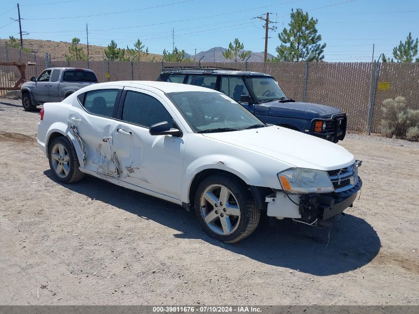 2012 DODGE AVENGER SE