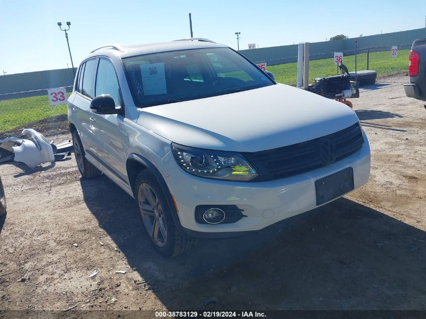 2017 VOLKSWAGEN TIGUAN 2.0T SPORT